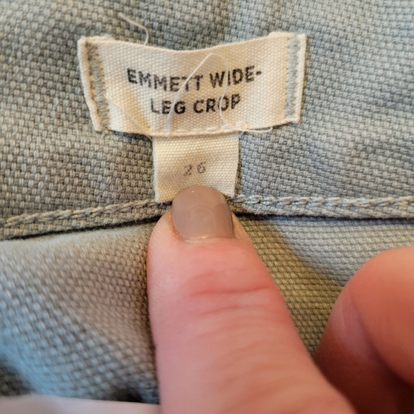 Madewell Emmett Wide Leg Crop - Picture 6 of 6